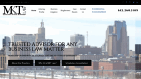 What Mktlawoffice.com website looked like in 2020 (3 years ago)