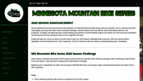 What Mnmtbseries.com website looked like in 2020 (5 years ago)