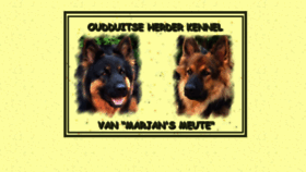 What Marjansmeute.nl website looked like in 2020 (5 years ago)