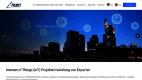 What M2mgermany.de website looked like in 2020 (3 years ago)