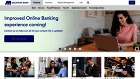 What Macatawabank.com website looked like in 2020 (3 years ago)
