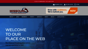 What Motrucking.org website looked like in 2020 (3 years ago)