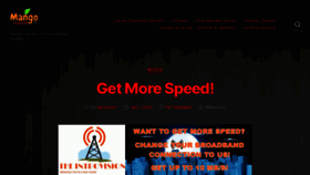 What Mangogamers.com website looked like in 2020 (3 years ago)