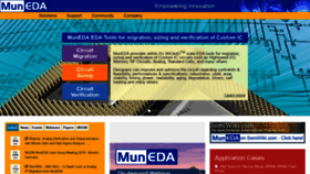 What Muneda.com website looked like in 2020 (3 years ago)
