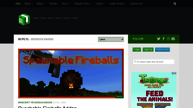 What Mcpedl.com website looked like in 2020 (3 years ago)