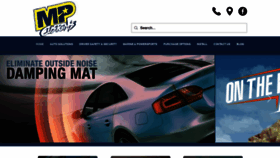 What Mpcustomaudio.com website looked like in 2020 (3 years ago)