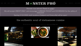 What Monsterpho.com website looked like in 2020 (3 years ago)