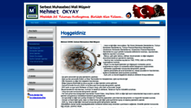 What Mehmetokyay.com website looked like in 2020 (3 years ago)