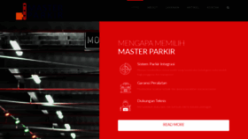What Masterparkir.com website looked like in 2020 (3 years ago)