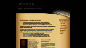 What Musicbythoburn.com website looked like in 2020 (3 years ago)