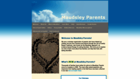 What Maudsleyparents.org website looked like in 2020 (3 years ago)