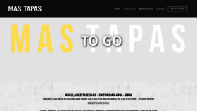 What Mastapas.com website looked like in 2020 (3 years ago)