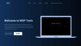 What Msptools.cc website looked like in 2020 (3 years ago)