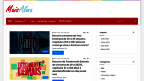 What Maisalma.com website looked like in 2020 (3 years ago)