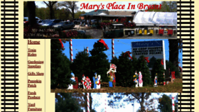 What Marysplaceinbryant.com website looked like in 2020 (3 years ago)