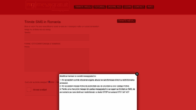 What Mesajgratuit.ro website looked like in 2020 (3 years ago)