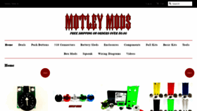 What Motleymods.com website looked like in 2020 (3 years ago)