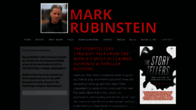 What Markrubinstein-author.com website looked like in 2020 (3 years ago)