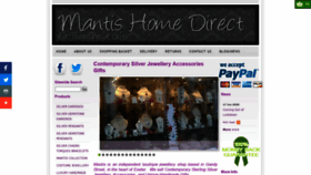 What Mantishomedirect.co.uk website looked like in 2020 (3 years ago)