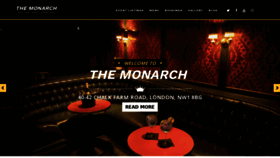 What Monarchbar.com website looked like in 2020 (3 years ago)