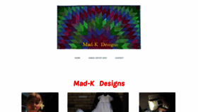 What Madkdesigns.com website looked like in 2020 (3 years ago)