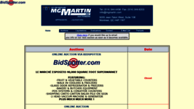 What Mgmartin.com website looked like in 2020 (3 years ago)