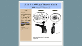 What Melconway.com website looked like in 2020 (3 years ago)