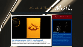 What Muth.at website looked like in 2020 (3 years ago)