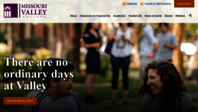 What Moval.edu website looked like in 2020 (3 years ago)