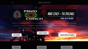 What Mwdcoach.com website looked like in 2020 (3 years ago)