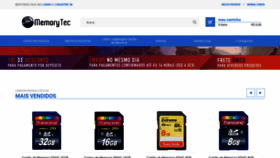 What Memorytec.com.br website looked like in 2020 (3 years ago)