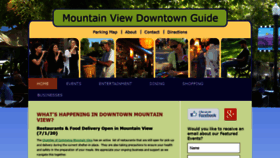 What Mountainviewdowntown.com website looked like in 2020 (3 years ago)