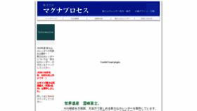 What Maguna.co.jp website looked like in 2020 (3 years ago)