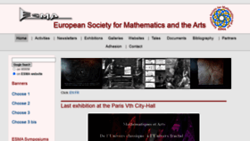 What Math-art.eu website looked like in 2020 (3 years ago)