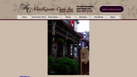 What Mackinnoncanninn.com website looked like in 2020 (3 years ago)