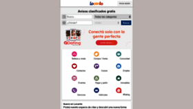 What M.locanto.com.ar website looked like in 2020 (3 years ago)