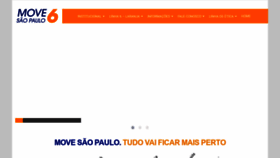 What Movesaopaulo.com.br website looked like in 2020 (3 years ago)