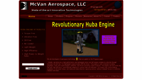 What Mcvanaero.com website looked like in 2020 (3 years ago)