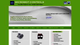 What Micromotcontrols.com website looked like in 2020 (3 years ago)