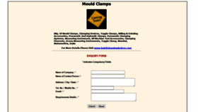 What Mouldclamps.com website looked like in 2020 (3 years ago)