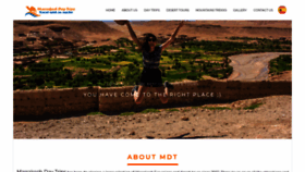 What Marrakech-day-trips.com website looked like in 2020 (3 years ago)