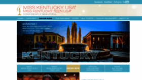 What Misskentuckyusa.com website looked like in 2020 (3 years ago)