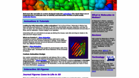 What Moleculesinmotion.com website looked like in 2020 (3 years ago)
