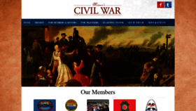 What Mocivilwar.org website looked like in 2020 (3 years ago)