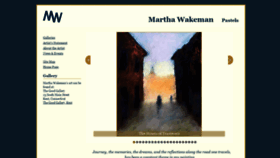 What Marthawakeman.com website looked like in 2020 (3 years ago)