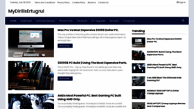 What Mydirilisertugrul.com website looked like in 2020 (3 years ago)