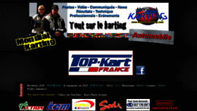 What Mondial-karting.com website looked like in 2020 (3 years ago)