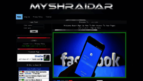 What Myshraidar.net website looked like in 2020 (3 years ago)