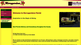 What Merrygardens.net website looked like in 2020 (3 years ago)