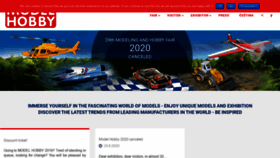 What Modelhobby.cz website looked like in 2020 (3 years ago)